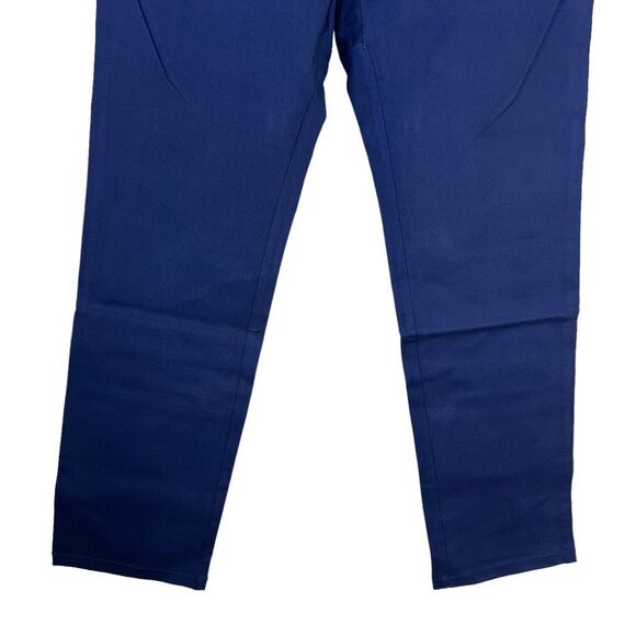 NWT AWAY Travel Men’s The Staple Pant Blue 36x32 - Picture 3 of 8